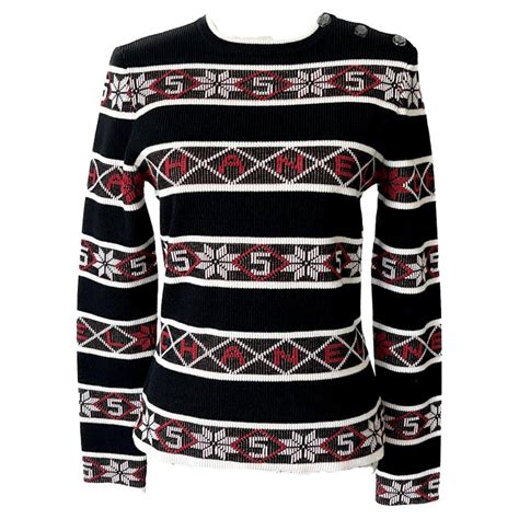 coco chanel sweater amazon|Chanel coco neige sweater.